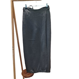 Grey Wrap Skirt - Size 10