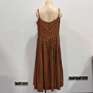 Brown Spot Dress - Size 12