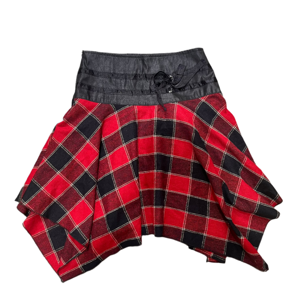 Plaid Skirt - Size 74cm