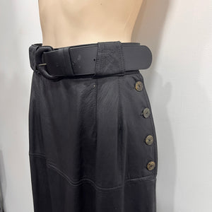 Leather Skirt - Size 10