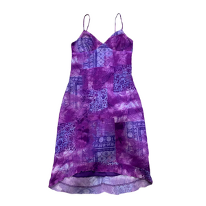 Purple 2000s Dress - Size 10