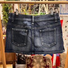 Load image into Gallery viewer, Denim Micro Skirt - Size 10
